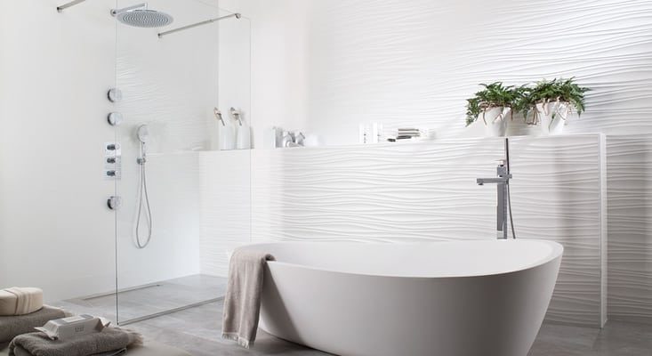 Sněhobílá koupelna 1