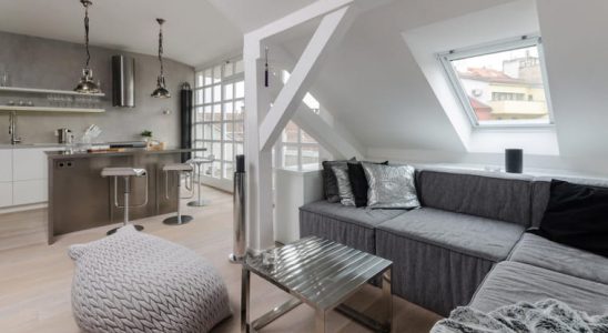 Původní podkroví vystřídaly čisté linie a moderní design 4