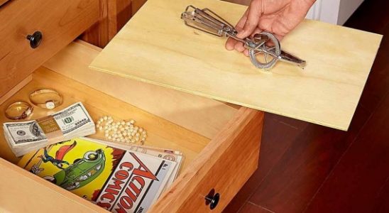 10 praktických nápadů, kam doma schovat cennosti 3