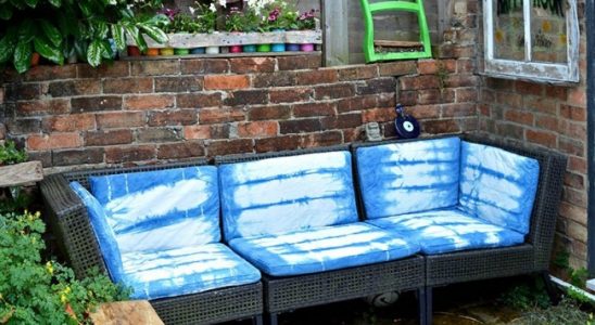 Nový potah na sedačku: Zkuste japonské batikování 1