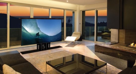 Televize, který zmizí v podlaze 6