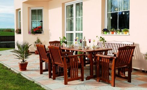 Zimní údržba zahradního dřevěného nábytku 2