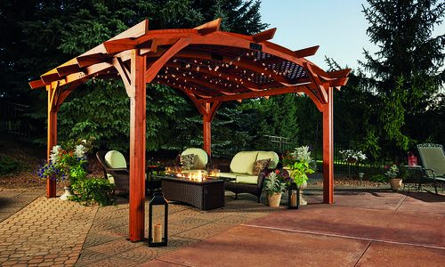 Zastřešené pergoly, typizované i na míru, můžete využívat po celý rok 1