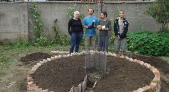 Zahrada ve tvaru klíčové dírky 3