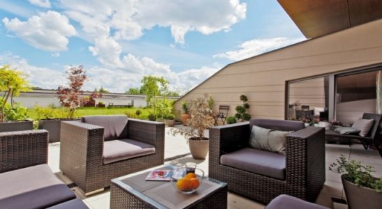 I na střešní terase se dá příjemně relaxovat 1