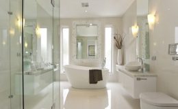 Sněhobílá koupelna 26