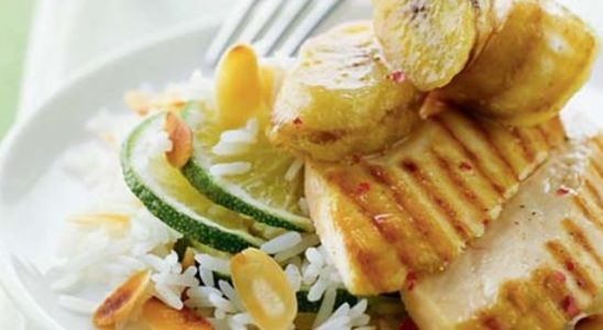 Grilované kuřecí kousky s banánem 3