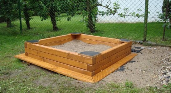 Dětské pískoviště jak na to 1